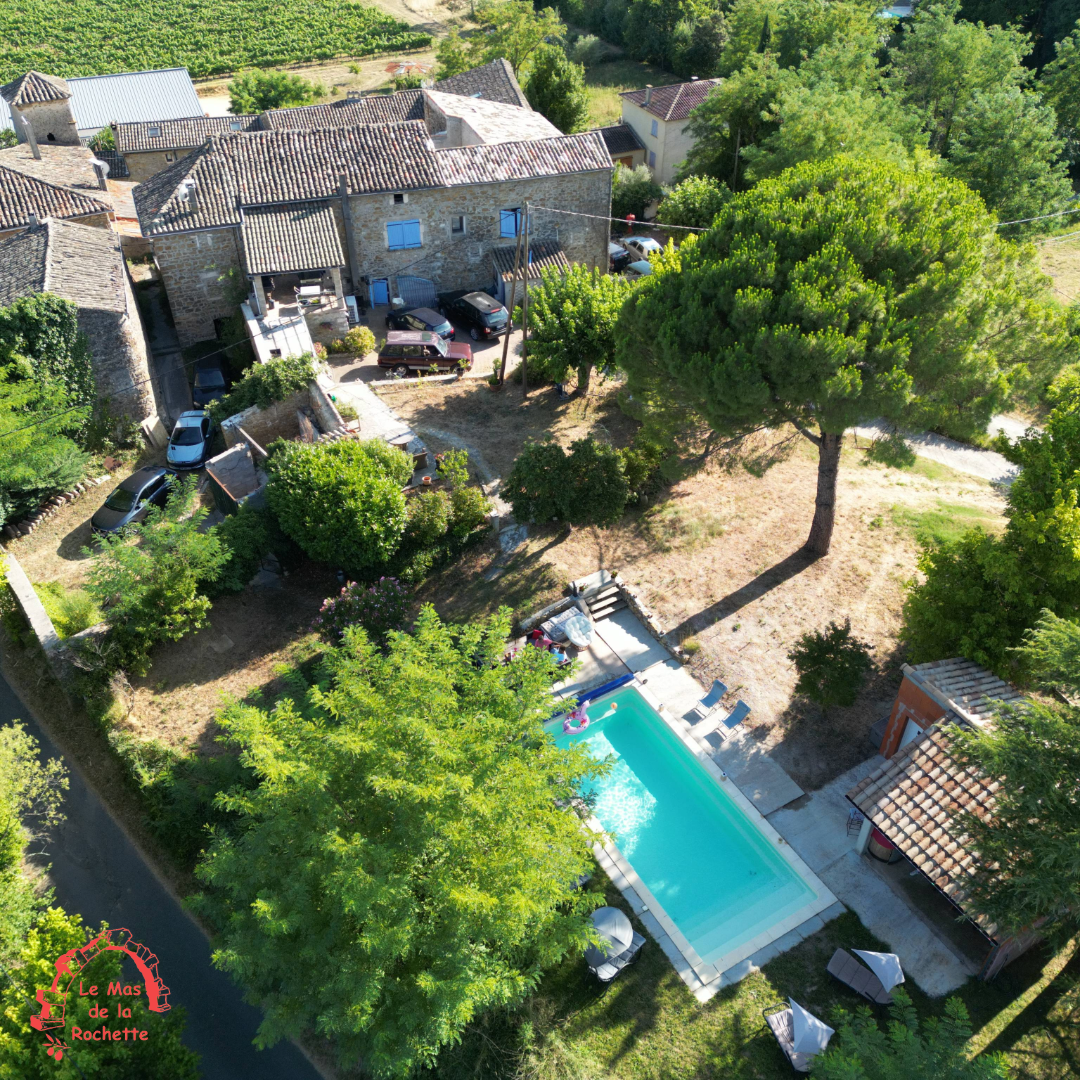 Le Mas de la Rochette location gite avec piscine
