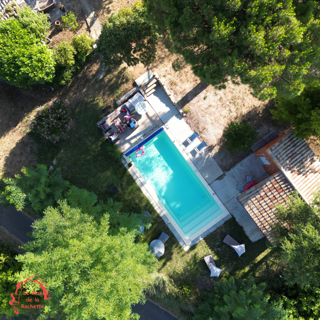 Le Mas de la Rochette location gite piscine