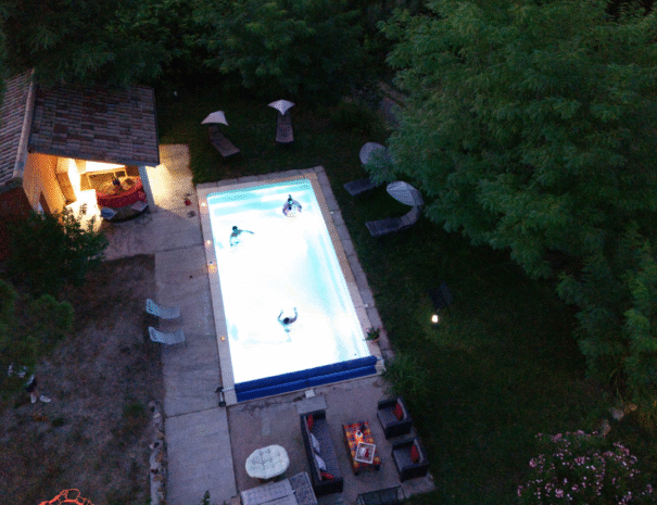 Le Mas de la Rochette location piscine gite Ardeche